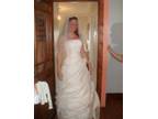 Ellis 11032 Princess & the Frog wedding dress & hoop sz 10