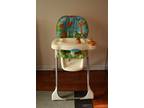 Rainforest High Chair - great condition with free toy